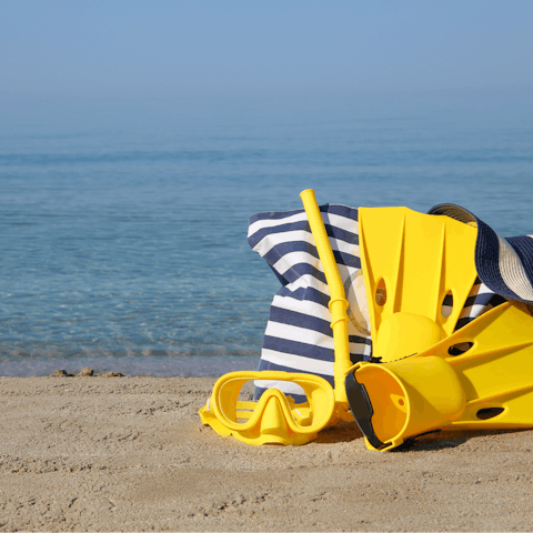 Drive down to the coast for a dip in the ocean