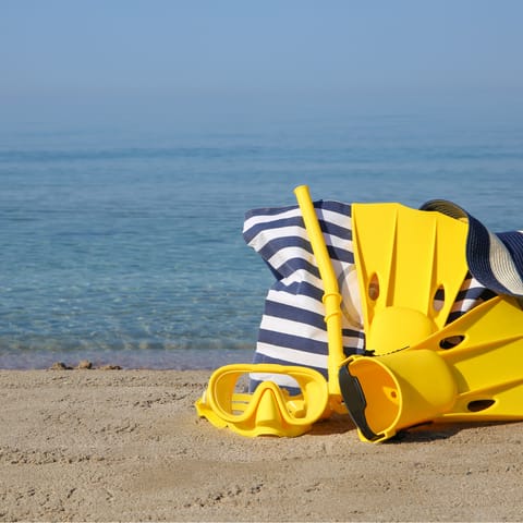 Drive down to the coast for a dip in the ocean