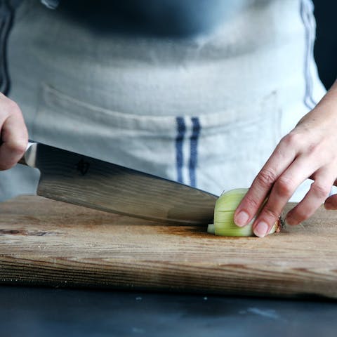 Get your host to arrange for the private chef to come over and handle dinner