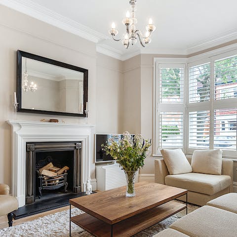 Light up the fire in the lounge and snuggle up with a tumbler of whisky to end the night