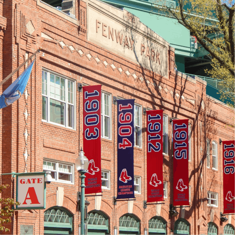 Stay just ten minutes away from legendary Fenway Park, home of the Boston Red Sox