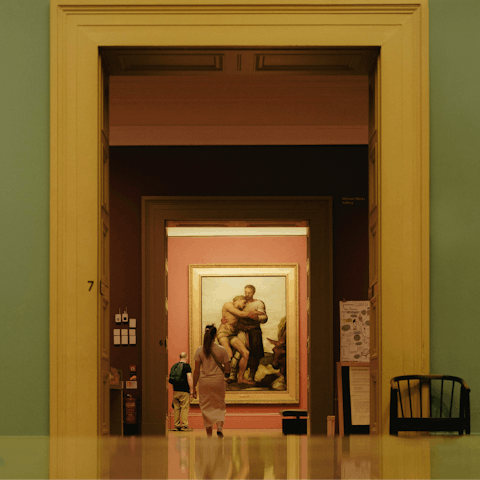 Spend an inspiring afternoon exploring the city's art collection
