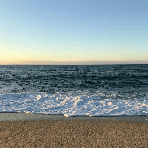 Walk to Playa Rocas del Cura for a day sunbathing on the sand