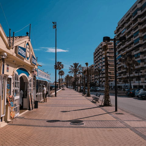 Make the five-minute drive to visit Fuengirola