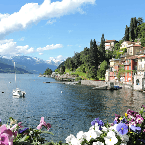 Spend the day in Varenna, just 9km away