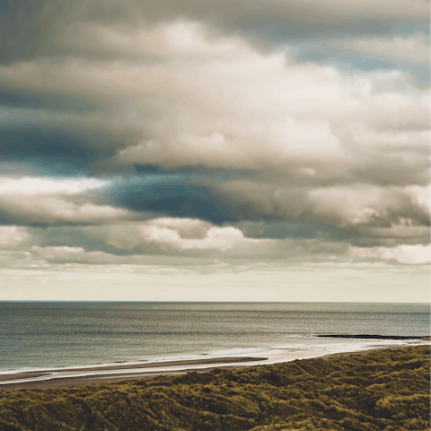 Explore the wild and beautiful coast of Northumberland