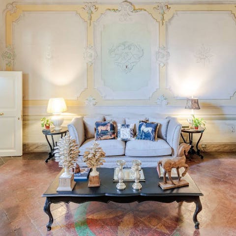 Guests loved the decor here – particularly the touch of Italian flair.