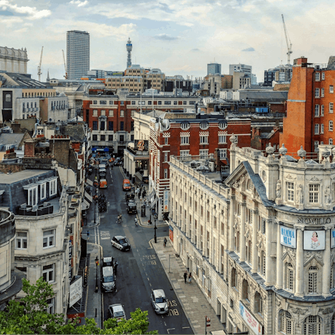 Explore the Holborn area, including the Strand nearby