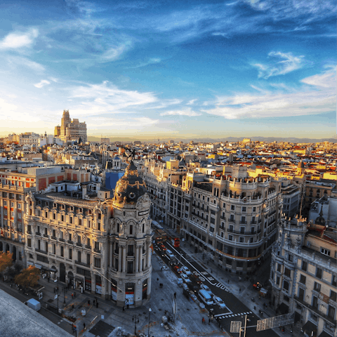 Explore the bustling city of Madrid, and discover the hidden gems