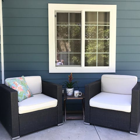 Space in the shade for you to relax as the kids play