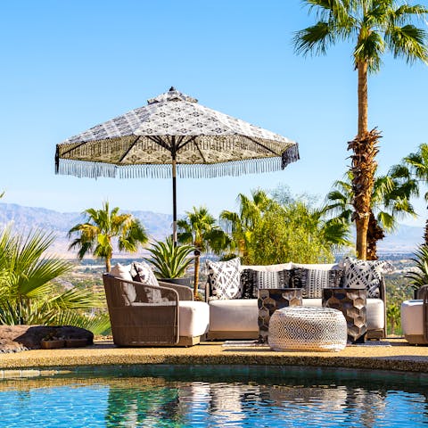 Cool down by the pool