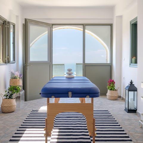 Feel a wonderful sense of wellbeing with a spa treatment