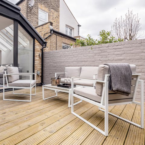 Take time out on the terrace