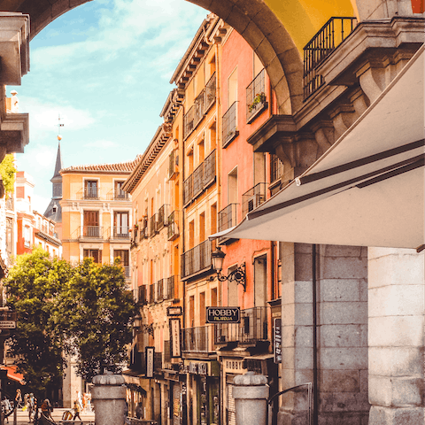 Experience the diverse beauty of Madrid from the Cheuca neighbourhood