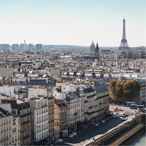 Stay in the stylish and sought-after 8th arrondissement