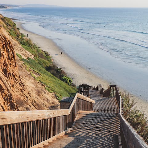 Explore the beautiful coastline and spend dreamy days at the beach