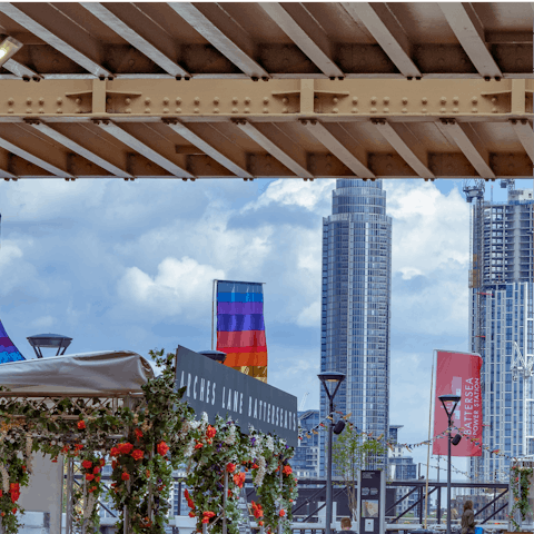 Go for drinks at Battersea Power Station – it's one Tube stop away
