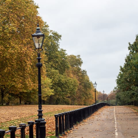 Stay in bustling Bayswater, just across the street from Hyde Park
