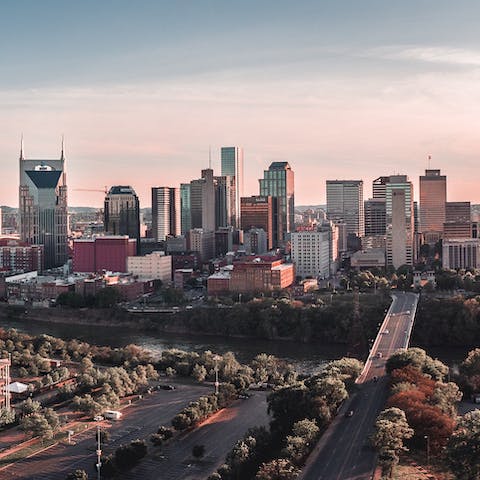 Get out and explore Nashville, the best nightlife city in the US south