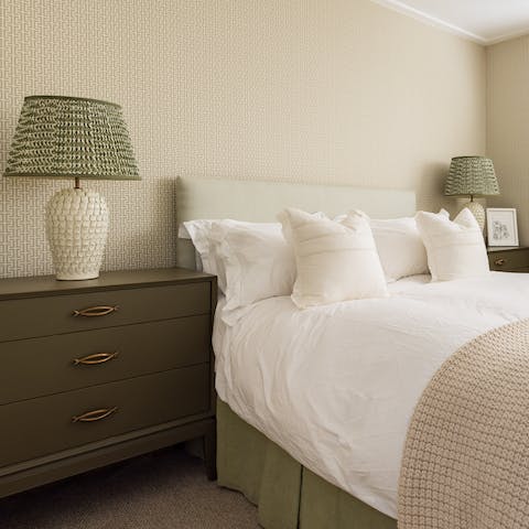 Bank a peaceful night's sleep in style