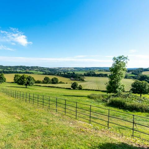 Admire the view from your own garden