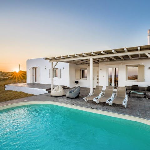 Sit back with a good book on the patio during a gap in your itinerary