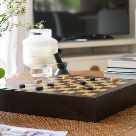 Spend rainy days curled up playing games