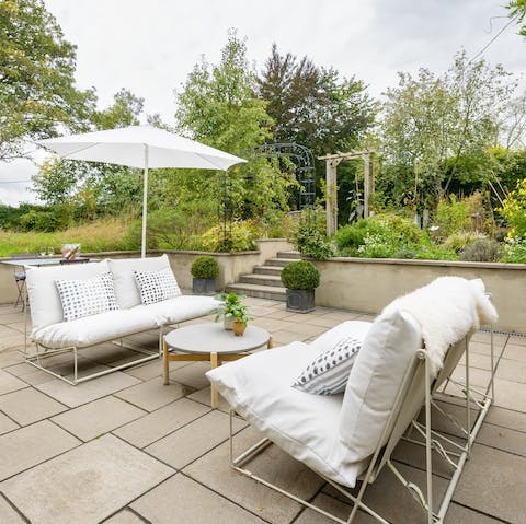 Make the most of the beautiful garden