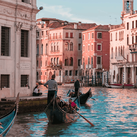 Treat yourself to an incredible gondola ride 