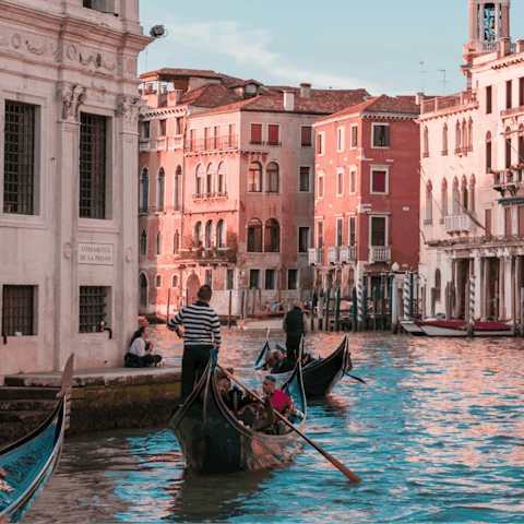 Treat yourself to an incredible gondola ride