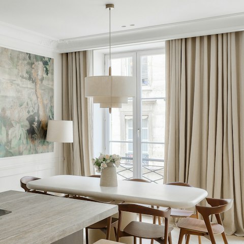 Open up the French doors for Parisian street views
