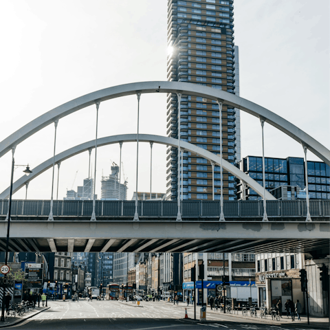 Immerse yourself in the creative spirit of Shoreditch