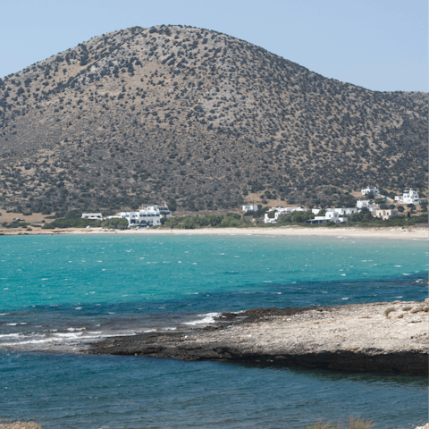 Visit the famous Laguna Beach, just a short walk away