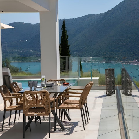 Prepare for spectcular sunsets with alfresco meals here