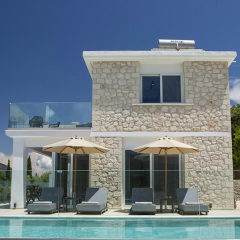 Spend all day soaking up the sunshine by the pool