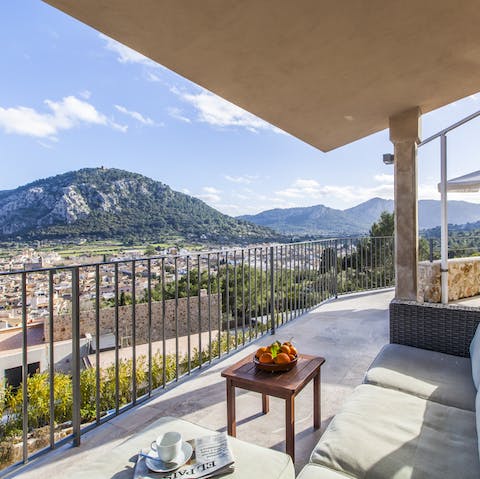 Feel a wonderful sense of peace whilst admiring the views