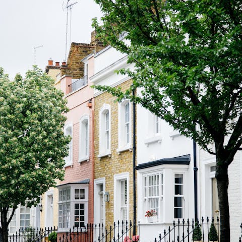 Stay in the heart of Chelsea, a short walk from King's Road