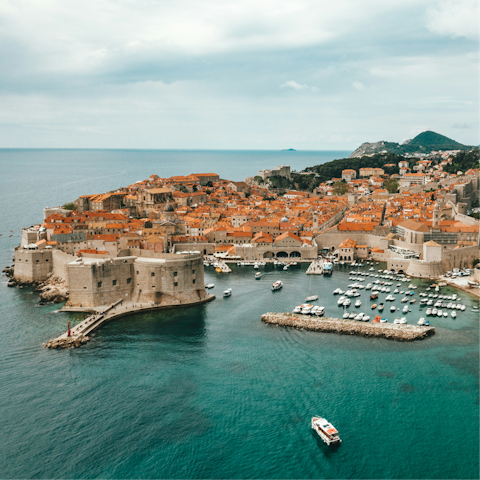 Enjoy days out in nearby Dubrovnik