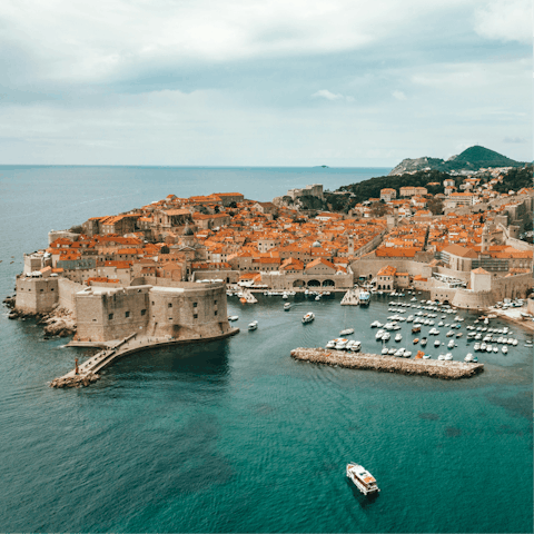 Enjoy days out in nearby Dubrovnik
