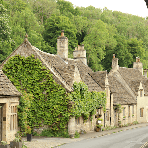 Drive fifteen minutes east to Cirencester, the largest town in the Cotswolds