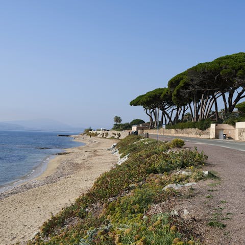 Explore the famed beaches of the French Riviera