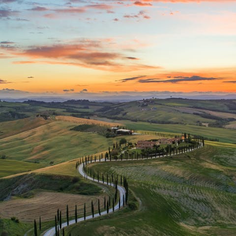 Experience the rustic charm of rural living from Tuscany