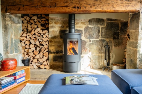 Curl up in front of the fire on a cosy evening