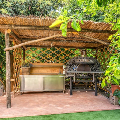 Flex your culinary skills and cook up a storm in the sunshine