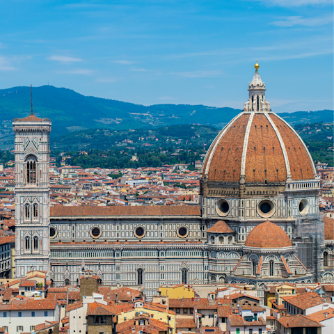 Discover Florence, half an hour's drive away