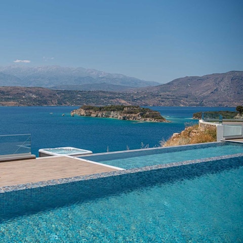 Soak up panoramic ocean views from the pool
