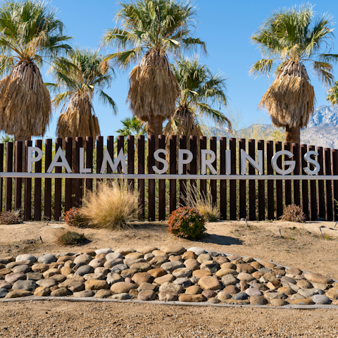 Visit Downtown Palm Springs, only a five-minute drive away