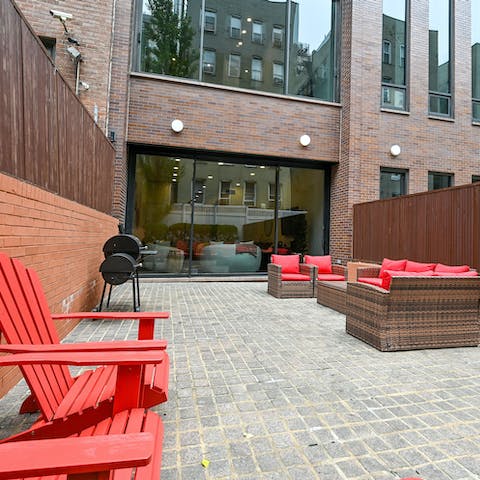 Spend evenings in the private south-facing garden