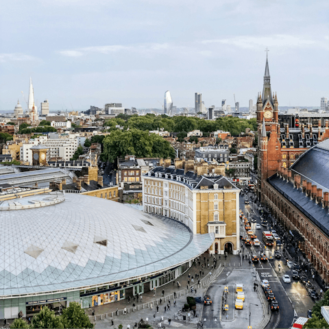 Stay in King's Cross, a short walk from the train station