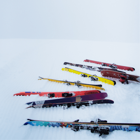 Whizz down the slopes at nearby Baqueira Beret ski area